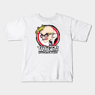 Tank Girl Circle (Alt Print) Kids T-Shirt